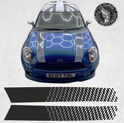 Picture of Mini Cooper R55 / R56 / R57 / R58 / R59 LCi Bonnet  Stripes
