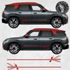 Picture of Mini U25 Countryman Modern Union Jack side Stripes / Stickers