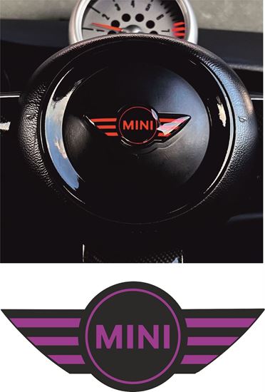 Picture of Mini Steering Wheel Centre Gel Badge