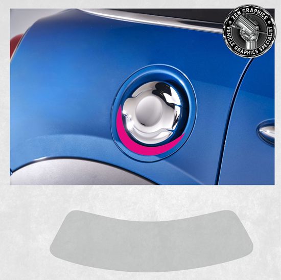 Picture of Mini F Series Fuel  Cap / Door  Surround Protection Film Kit