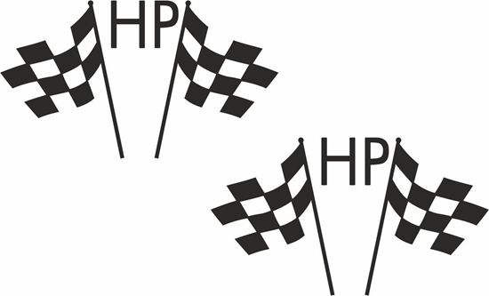 Picture of Ford Mustang HP Stickers / Decals