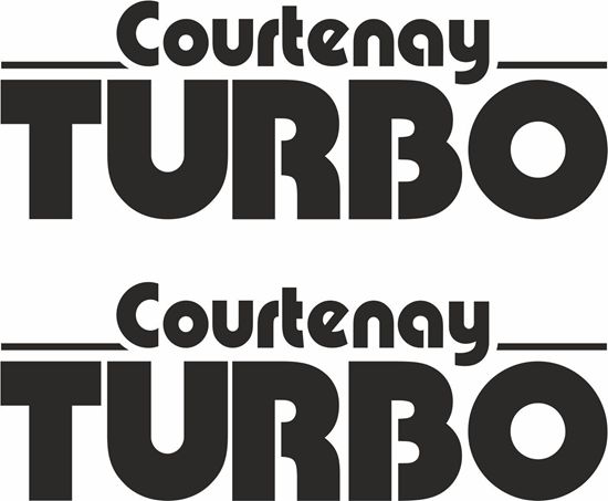 Picture of Courtenay Turbo Decals / Stickers