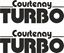Picture of Courtenay Turbo Decals / Stickers