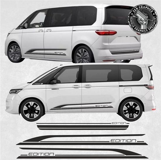 Picture of VW T7 Edition Multivan side and rear Stripes / Stickers