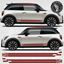 Picture of Mini F56 3 Door / F57 Cabriolet Cooper S side Stripes / Stickers