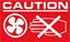Picture of MG / Rover Caution Fan Decal / Sticker