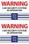 Picture of Peugeot 205 GTI Car Security System Glass Decals / Stickers
