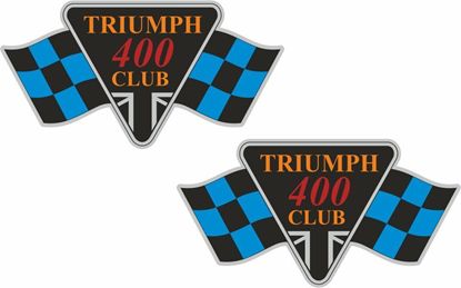 Picture of Triumph 400 Club Decals / Stickers