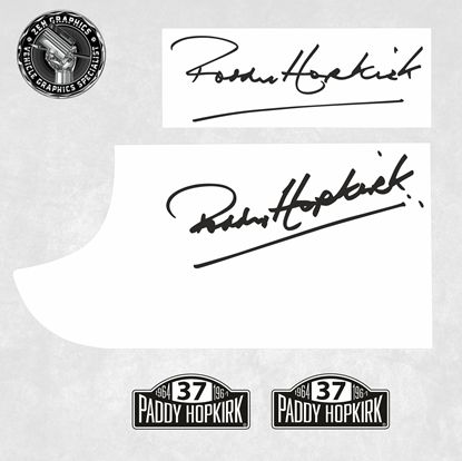 Picture of Mini F55 / F56 Paddy Hopkirk Edition Decals & Badges