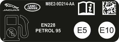 Picture of Land Rover Discovery Range Rover & Sport Unleaded Fuel Decal / Sticker