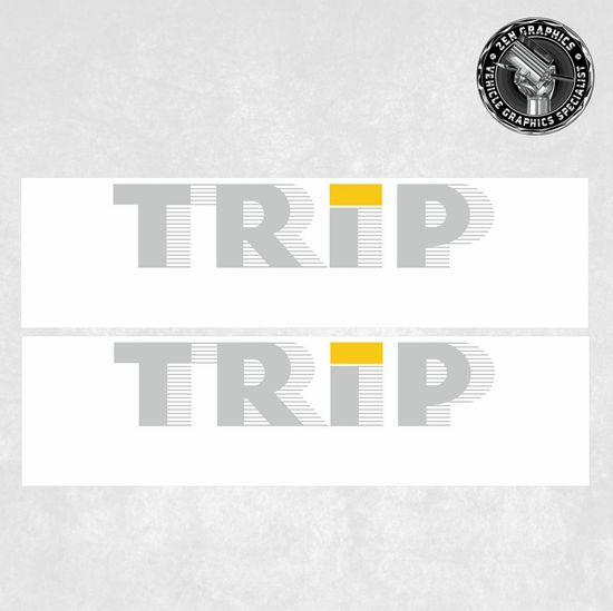Picture of Vauxhall Nova Trip replacement  side Decals / Stickers