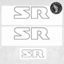Picture of Vauxhall  Nova 1.3 SR replacement Doors & Hatch Decals / Stickers