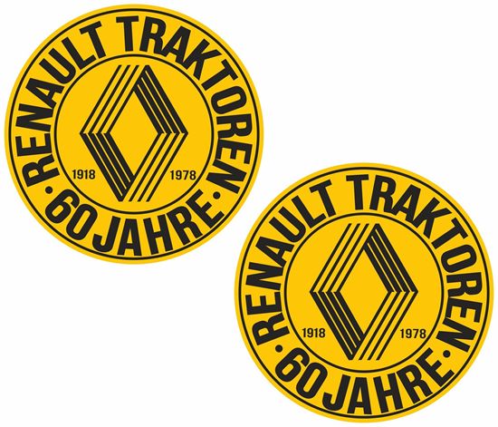 Picture of Renault Traktoren 60 Jahre Decals / Stickers