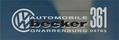 Picture of Automobile becker - Gnarrenburg Dealer rear glass Sticker