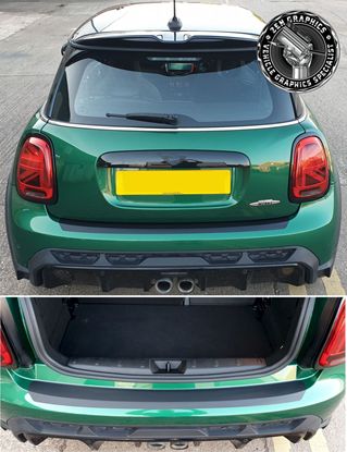 Picture of Mini F56 LCi 2 Cooper S / JCW  rear Bumper Protector Vinyl