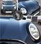 Picture of Ghost Matte Black / Transparent Mini F65 / F66 Cooper S Bonnet Stripes / Stickers
