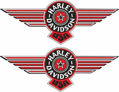 Picture of Harley Davidson Decals / Stickers
