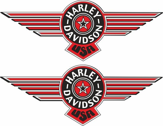 Picture of Harley Davidson Decals / Stickers