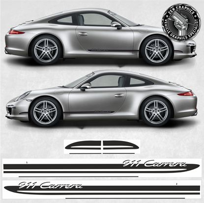 Picture of 991 / 911 Carrera side Stripes
