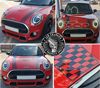 Picture of Mini F55 / F56 Transparent and Black 2024 Style Bonnet Stripes