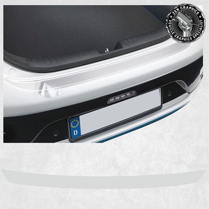 Picture of Hyundai Ioniq 2016 - 2022 rear Bumper Protection Vinyl EXACT FACTORY FIT