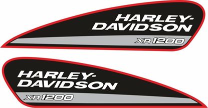 Picture of Harley Davidson XR 1200 Fuel Tank Decals / Stickers