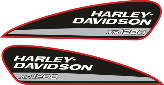 Picture of Harley Davidson XR 1200 Fuel Tank Decals / Stickers
