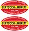 Picture of Bertocci & Moretti Vespa / Lambretta Scooter Dealer Decals / Stickers