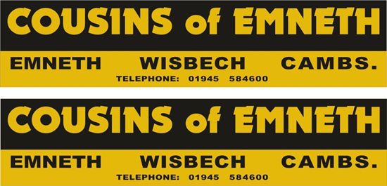 Picture of Cousins of Emneth Decals / Stickers