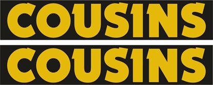 Picture of Cousins Decals / Stickers