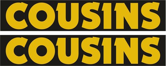 Picture of Cousins Decals / Stickers
