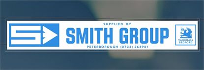 Picture of Smith Group - Peterbrough Dealer rear glass Sticker