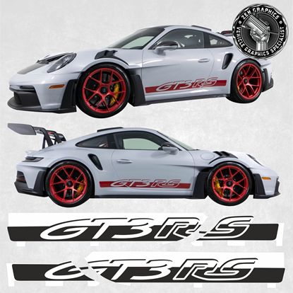 Picture of 992 GT3 RS  side Stripes