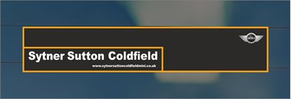 Picture of Sytner Mini  - Sutton Coldfield Dealer rear glass Sticker