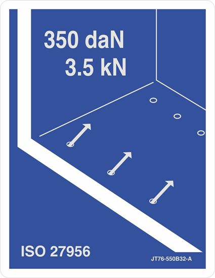 Picture of Ford Transit Courier2014 - 2023 replacement side loading Decal