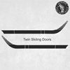 Picture of Renault Trafic / Vauxhall Vivaro side Stripes / Stickers