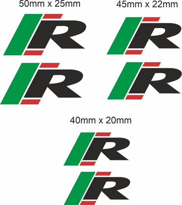 Picture of Jaguar XKR Brake Caliper Decals / Stickers