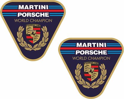 Picture of Martini Racing World Champion Decals / Stickers