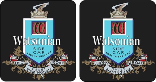 Picture of Watsonian Side Car Dealer Decals / Sticker