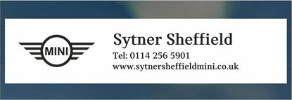 Picture of Sytner Mini  - Sheffield Dealer rear glass Sticker