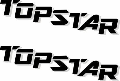 Picture of T4 Bus Topstar replacement  side quarter Decals / Stickers