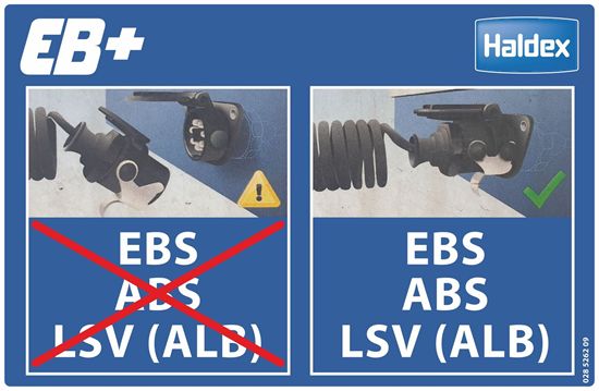 Picture of Haldex EBS ABS LSV Trailer replacement Decal  / Sticker