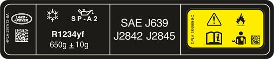 Picture of Land Rover Defender 110 L663 replacementEngine Bay Decal / Sticker