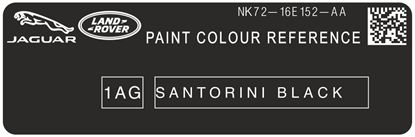 Picture of Land Rover Defender L663 replacement Paint Code Decal / Sticker