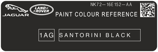Picture of Land Rover Defender L663 replacement Paint Code Decal / Sticker