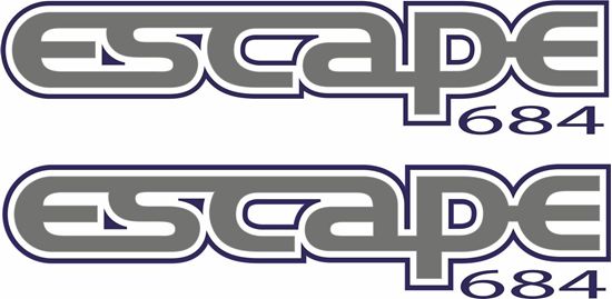 Picture of Swift escape 684 Decals  / Stickers