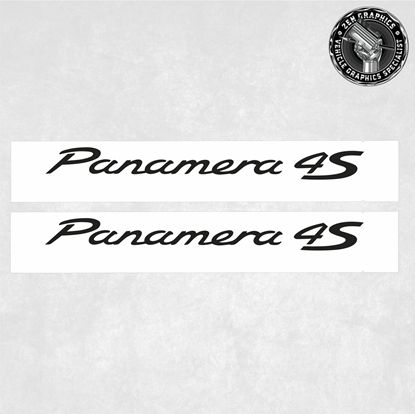 Picture of Panamera 4  4S lower side Door Decals