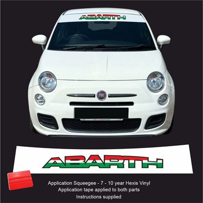 Picture of Abarth Italia Sunstrip  / Sticker