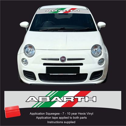 Picture of Abarth Italia Sunstrip  / Sticker