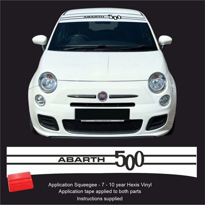 Picture of Fiat  500 / 595 Sunvisor  Decal / Sticker